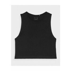 Tricou scurt negru - bumbac 100% - croiala normala - pentru femei imagine