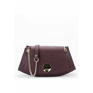 Geanta bordo inchis eleganta din piele naturala 1488 122 18110 - Bordeaux imagine