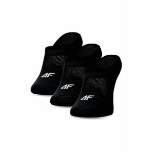 Set Sosete Talpici Barbati Negru Intens - 3 Perechi Confortabile No-Show - Material Bumbac Elastic - Sport & Casual - Constructie Fara Cusaturi - imagine