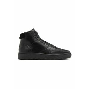 Rylko - Pantofi sport inalti din piele - Negru imagine