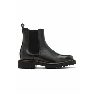 Ghete Chelsea din piele Adele - Negru imagine
