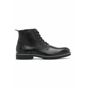 Ghete din piele Olivier - Negru imagine