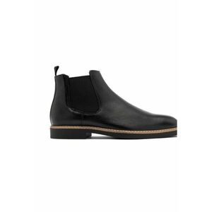 Ghete Chelsea din piele Fabian - Negru imagine