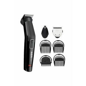 Aparat de tuns si ras 6in1 Multi Trimmer - 6 accesorii - 2 capete - Negru imagine