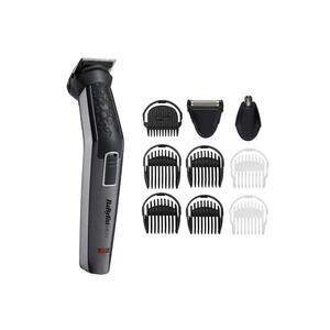 Aparat de tuns si ras Carbon Titanium 10in1 Multi Trimmer - 10 Accesorii - 3 capete - Negru imagine