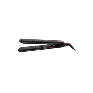 Placa de indreptat parul x Karl Lagerfeld Optiliss - invelis Keratin & Glow - varf rece - temperatura ajustabila - timp de incalzire de 30 secunde - negru/rosu imagine