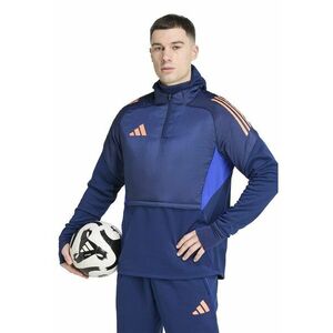 Bluza de trening cu fermoar pentru fotbal - Albastru inchis imagine