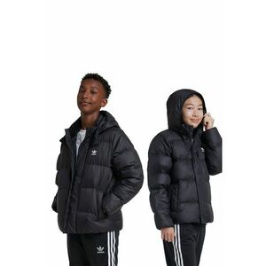 Geaca lejera cu umplutura de puf Adicolor - Negru imagine