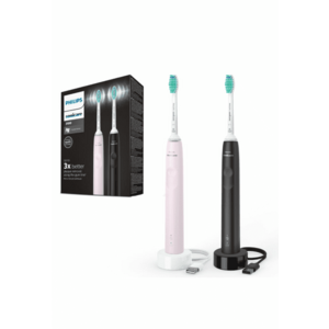 Set de 2 periute de dinti electrice sonice Seria 3100 imagine