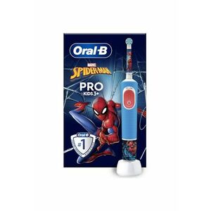 Periuta de dinti electrica Pro Kids pentru copii - Curatare 2D - 2 programe - 1 capat 4 autocolante - Rosu/Albastru imagine