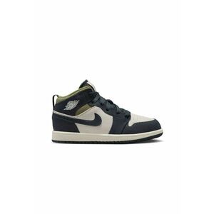 Pantofi sport Jordan 1 Mid SE PS 52718 - Negru/Bej imagine