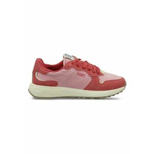 Pantofi sport de piele intoarsa Beywin - Roz imagine