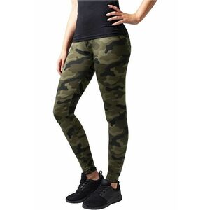 Colanti cu model camuflaj - Kaki imagine