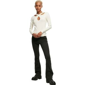 Bluza cu detaliu incrucisat - Crem imagine