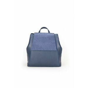 Geanta dama piele - Aamina mare - bleumarin - 32x14x33 cm imagine