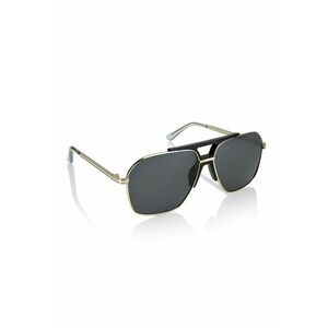 Ochelari de soare aviator unisex polarizati - Auriu/Negru imagine