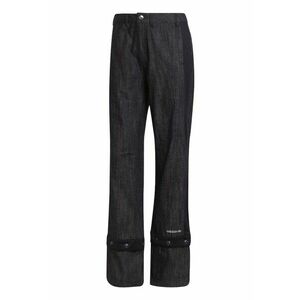 Pantaloni dama Trackpant - negru - bumbac imagine