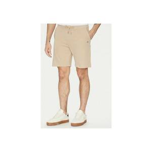 Pantaloni scurti barbati - 305366573 - Bumbac - Bej - Bej imagine