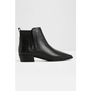 Botine din piele Raneldar - Negru imagine