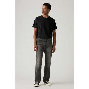 Blugi relaxed fit cu croiala dreapta 555 - Gri inchis melange imagine