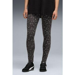 Colanti cu model animal print ESS GRAPHIC - Negru imagine