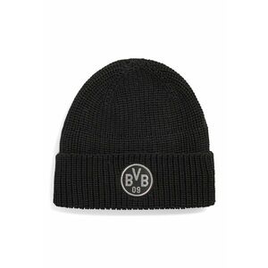 Caciula elastica cu aplicatie logo - Negru/Gri imagine