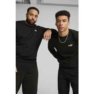 Bluza de trening cu decolteu la baza gatului Small No.1 - Negru imagine