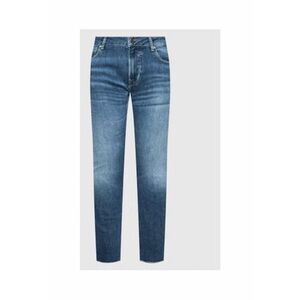 Blugi drepti cu aspect decolorat 0000300926819 imagine