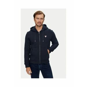 Hanorac cu fermoar si detaliu logo - imagine