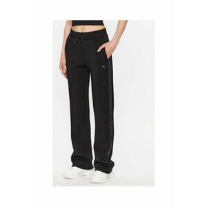 Pantaloni de trening cu buzunare oblice si snur - imagine