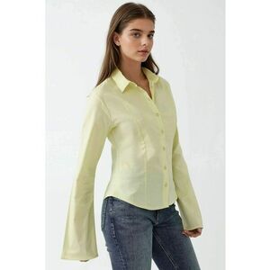 Camasa dama - textil - galben imagine