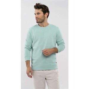 Bluza de trening cu decolteu la baza gatului B-Andy pentru barbati - menta imagine