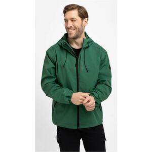 Jacheta de ploaie J-Kenzi pentru barbati - impermeabila - cu glugi - Verde imagine