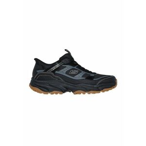 Pantofi sport demi-wedge din plasa cu sireturi elastice Slip-ins™ - Negru imagine