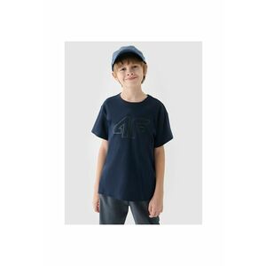 Tricou pentru baieti - 100% bumbac - albastru imagine
