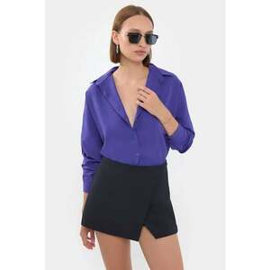 Camasa clasica dama - textil - violet imagine