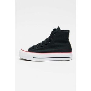 Pantofi sport cu talpa flatform Chuck Taylor All Star - Negru imagine