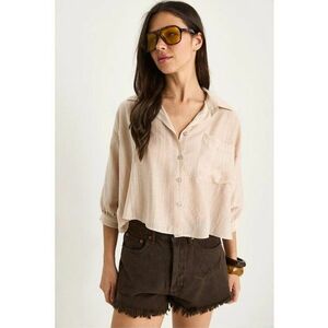 dama - cu dungi - cu bej textil - Bej Natural imagine
