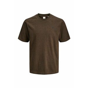 Tricou din bumbac Logan - Maro inchis imagine