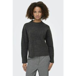 Pulover regular fit - Gri antracit imagine