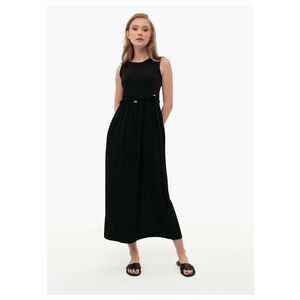 Rochie lunga G-Britania - neagra - Negru imagine