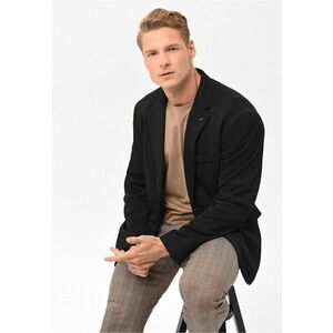 Sacou pentru barbati JB-Bond - Regular Fit - Casual - Negru imagine