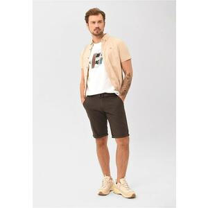 Pantaloni scurti chino pentru barbati P-Oxy maro imagine