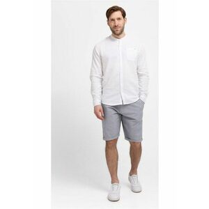 Pantaloni scurti pentru barbati cu curea P-Daniels albastru - imagine