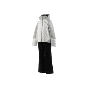 Costum de ski pentru barbati Ski Wear Top and Bottom - Poliester - Alb/Negru - imagine