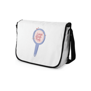 Geanta dama bumbac - multicolor - model oglinda - 29x36cm imagine