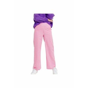 Pantaloni dama roz - bumbac - imagine