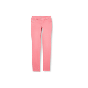 Pantaloni copii - Bumbac/Elastan - Roz - Rosu imagine
