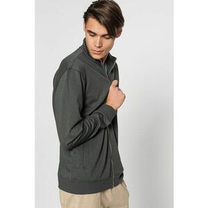 Bluza sport cu fermoar Oxley - Gri carbune/Gri inchis imagine