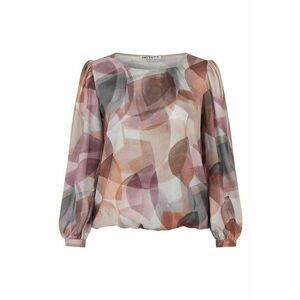 Bluza lejera cu imprimeu abstract imagine